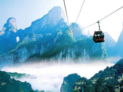 A2線：張家(jiā)界國(guó)家(jiā)森(sēn)林(lín)公園+玻璃橋2天1晚經典刺激遊